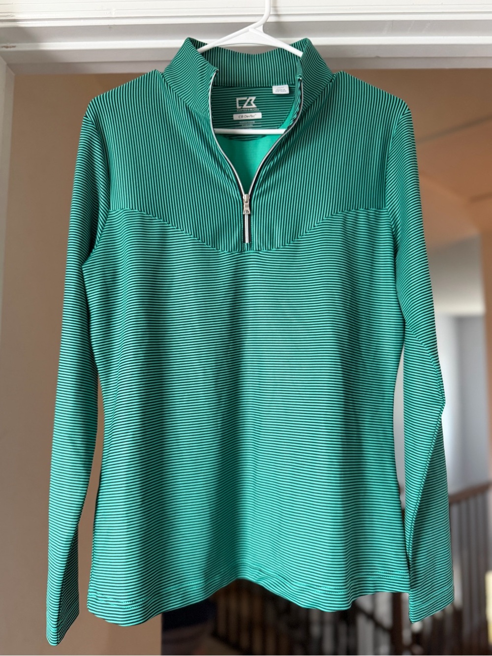 Cutter & Buck CB Drytec Quarter-Zip Performance Pullover. Women’s Size M